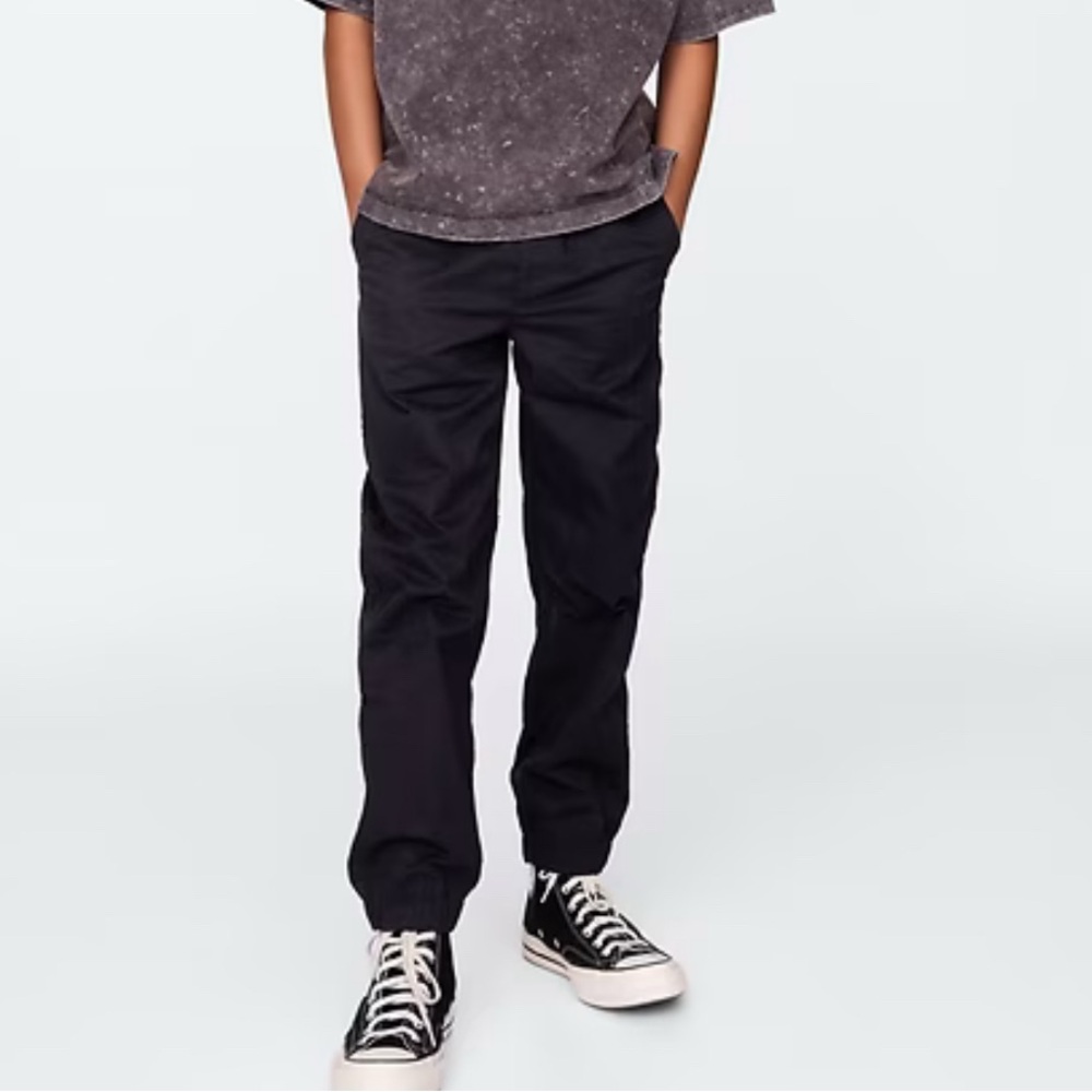 GAP Kids Relaxed Everyday Joggers - Black